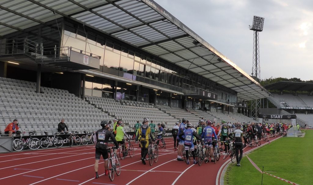 Start zum Aarhus Kopenhagen Rennrad Event